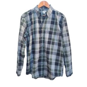 Filson | Men's Sutter Sport Shirt in Olive Heather Gray Size Small